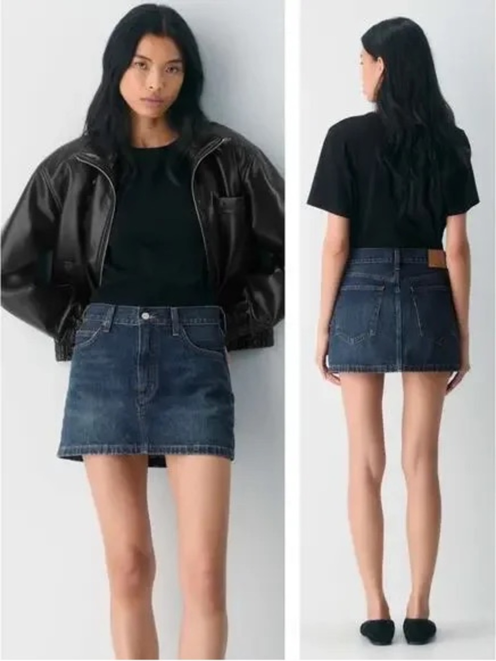 Pinch Dark Blue Denim the 90s Ricci skirt 761